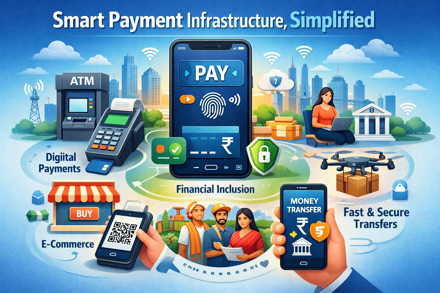 payment dashboard interface